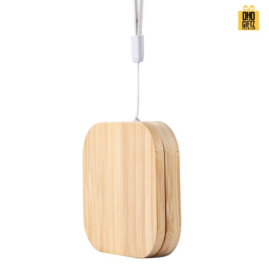 ชุดสายชาร์จตลับไม้ สกรีนชื่อ,โลโก้ ทำเป็นของพรีเมี่ยมได้