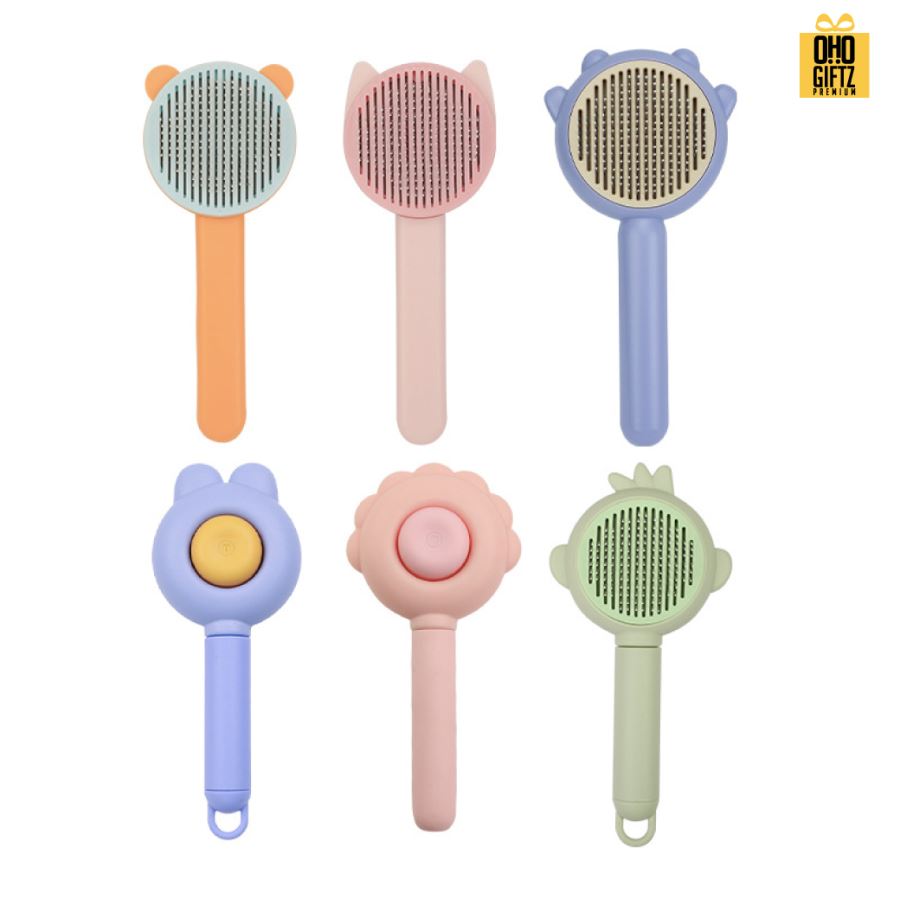 หวีแปรงสัตว์เลี้ยงน่ารัก สกรีนโลโก้  ทำเป็นของพรีเมี่ยมได้