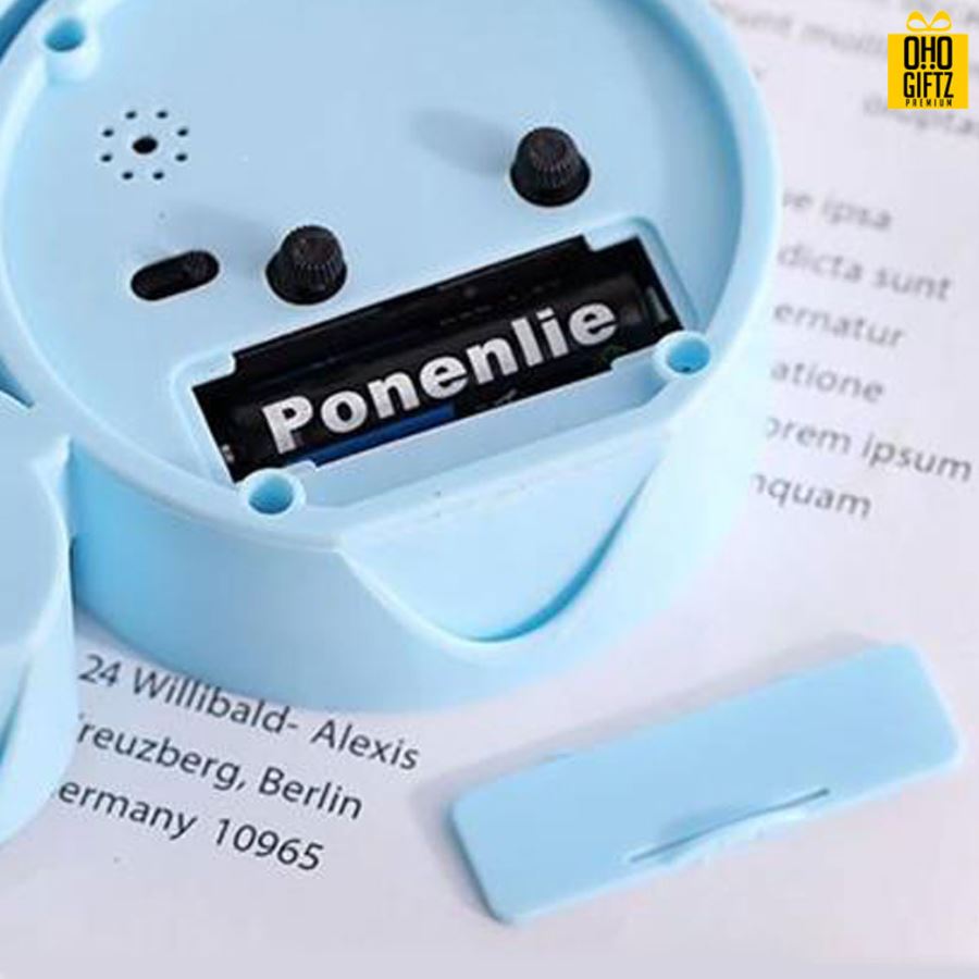 นาฬิกาตั้งโต๊ะรูปจักรยาน สกรีนโลโก้ ทำเป็นของพรีเมี่ยมได้