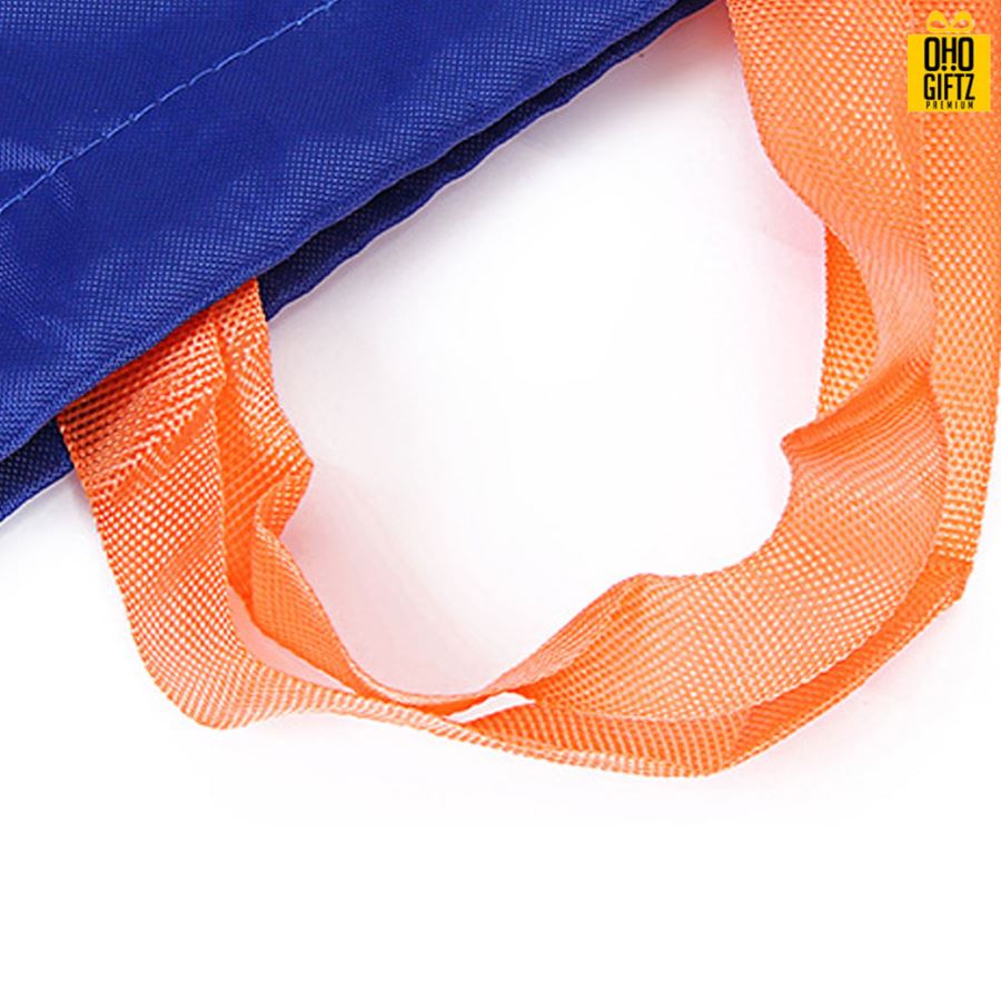 กระเป๋าเป้ทรงเชือกรูดมีหูหิ้ว  สกรีนโลโก้ ทำเป็นของพรีเมี่ยม