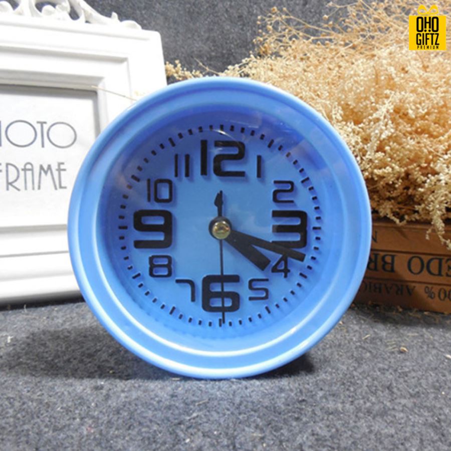 นาฬิกาตั้งโต๊ะสีคัลเลอร์ฟูล สกรีนโลโก้ ทำเป็นของพรีเมี่ยมได้
