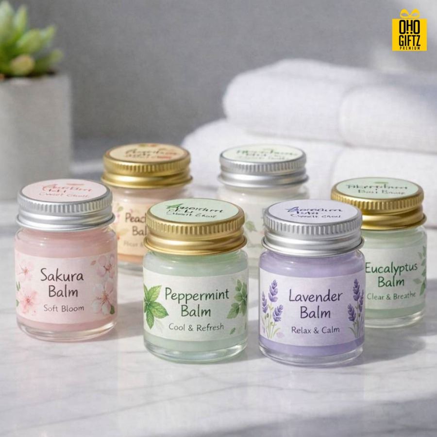 บาล์มสมุนไพร รับผลิตออกแบบฉลากได้ตามต้องการ ทำเป็นของพรีเมี่ยม ของชำร่วยได้