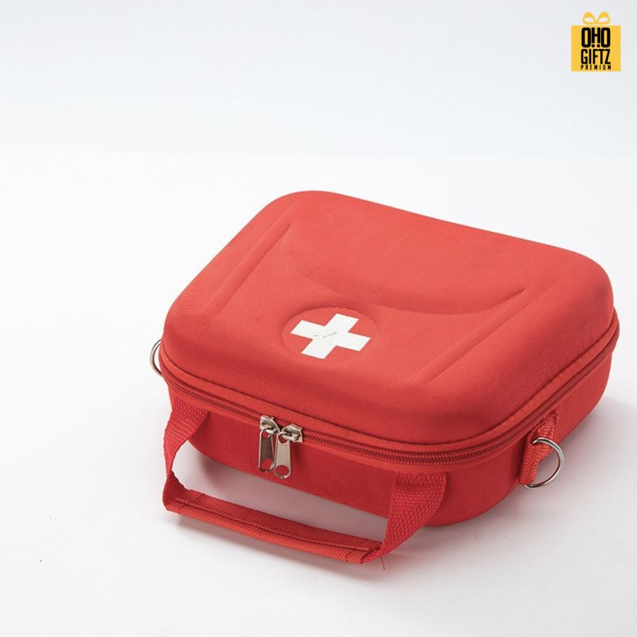 กระเป๋าสะพายใส่ยา อุปกรณ์ สกรีนชื่อ สกรีนโลโก้ ทำเป็นของพรีเมี่ยมได้ 