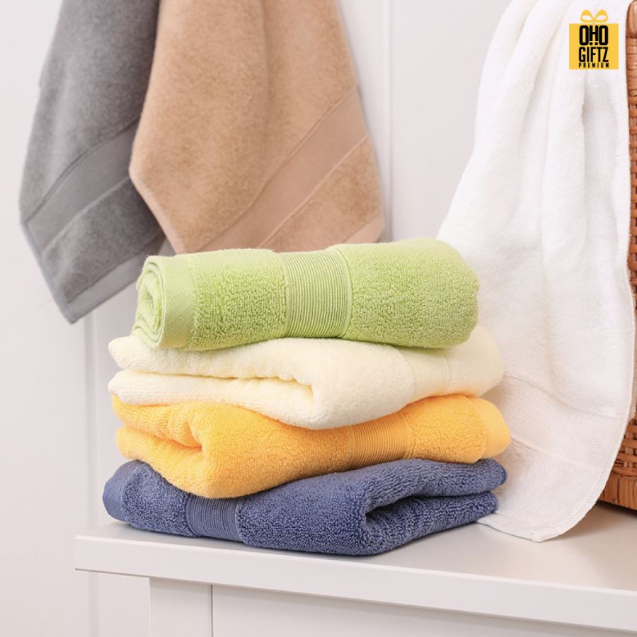 ผ้าขนหนูผ้าฝ้าย ปักโลโก้หรือติดลาเบล, ผลิตโลโก้ ติดลาเบล ทำเป็นของพรีเมี่ยมได้