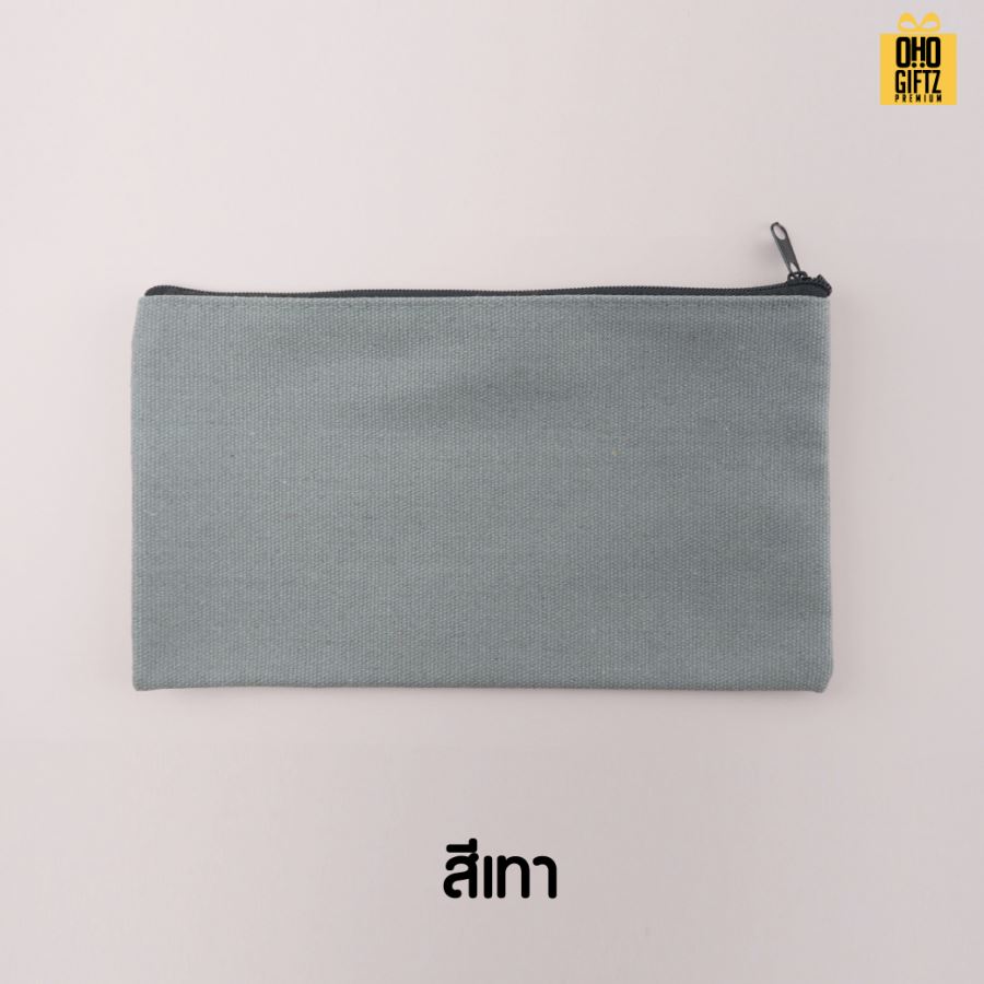กระเป๋าใส่ดินสอ สกรีนโลโก้  ทำเป็นของพรีเมี่ยม