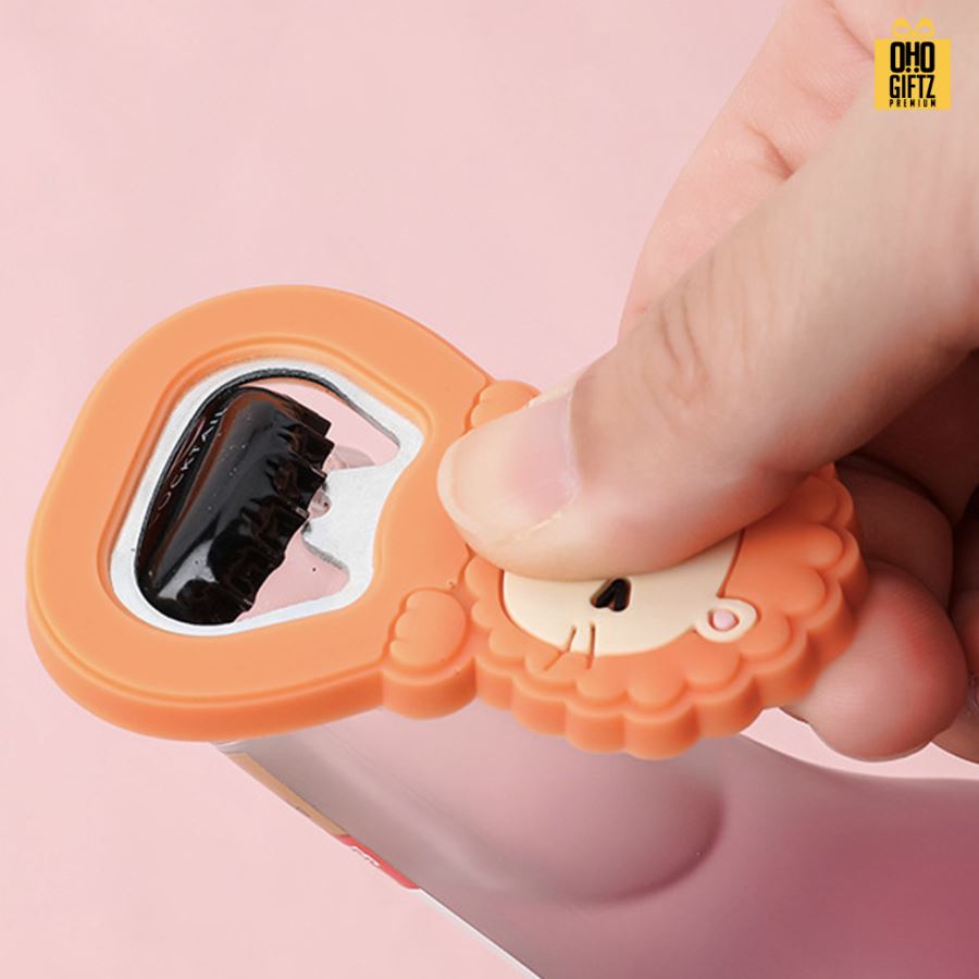 ที่เปิดขวดยางซิลิโคน รับผลิตดีไซน์ตามต้องการ สกรีนโลโก้  ทำเป็นของพรีเมี่ยมได้