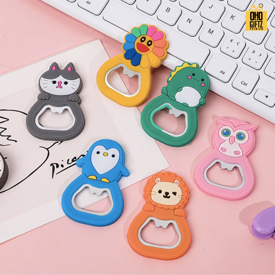 ที่เปิดขวดยางซิลิโคน รับผลิตดีไซน์ตามต้องการ สกรีนโลโก้  ทำเป็นของพรีเมี่ยมได้