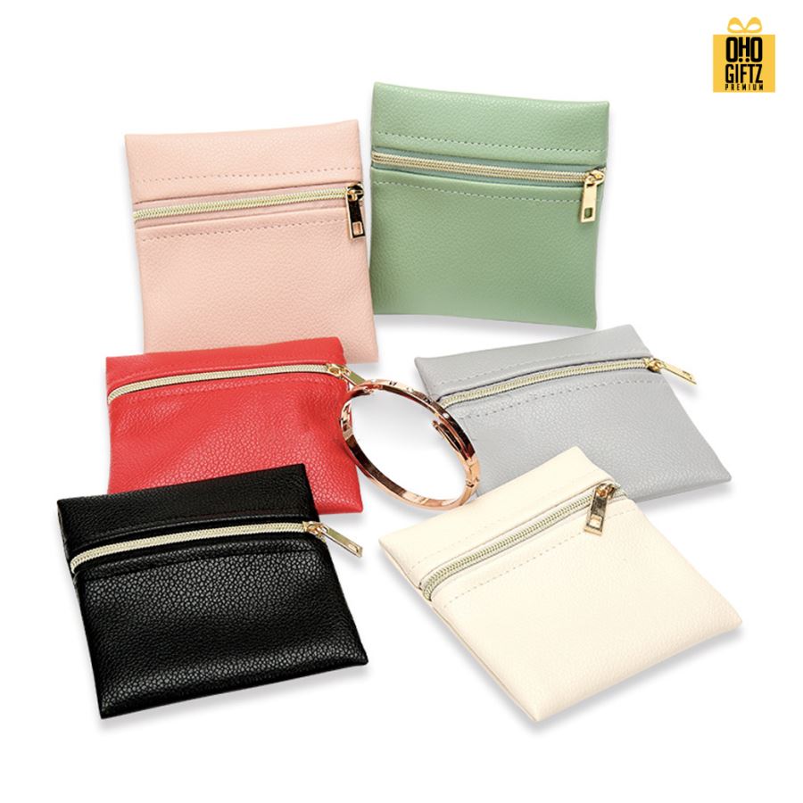 กระเป๋าใส่เครื่องประดับ หนัง PU สกรีนชื่อ สกรีนโลโก้ ทำเป็นของพรีเมี่ยมได้