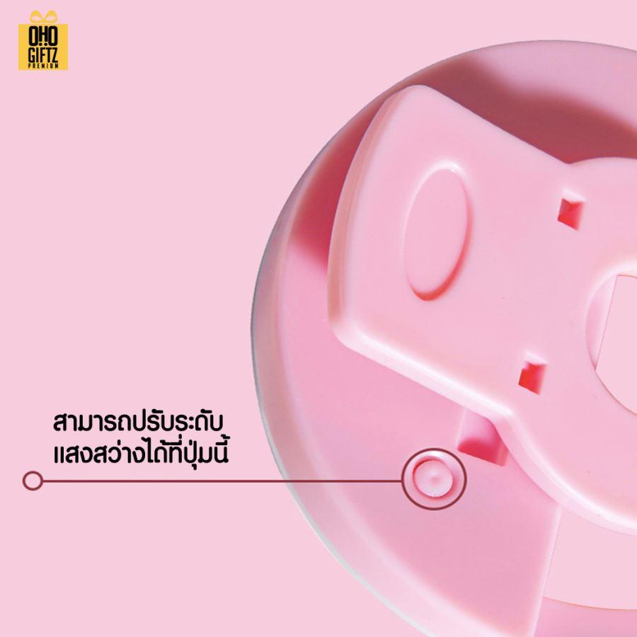 ไฟเซลฟี่หนีบมือถือ สกรีนโลโก้ ทำเป็นของพรีเมี่ยมได้