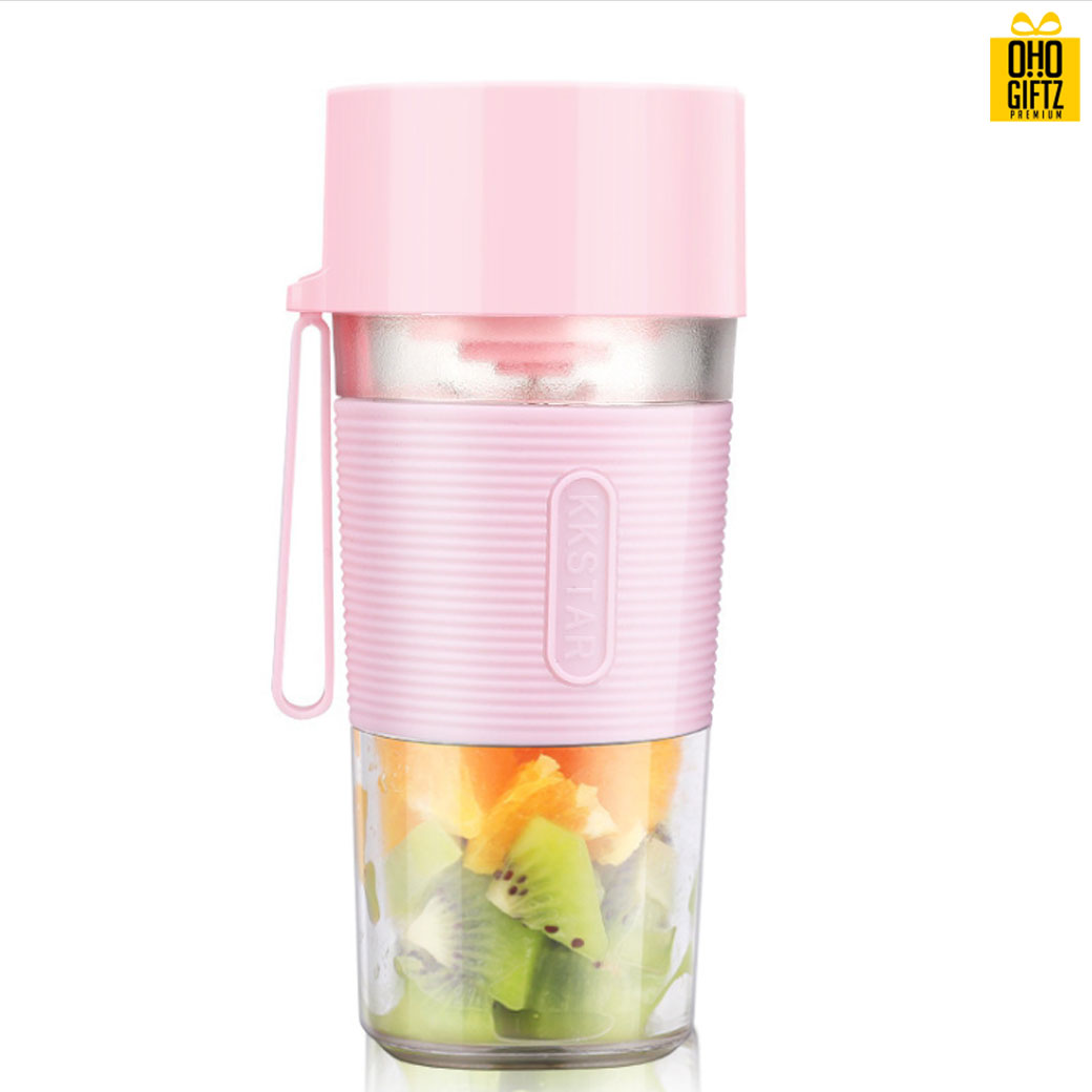 กระบอกปั่นน้ำผลไม้อัตโนมัติ สกรีนชื่อ สกรีนโลโก้ ทำเป็นของพรีเมี่ยมได้