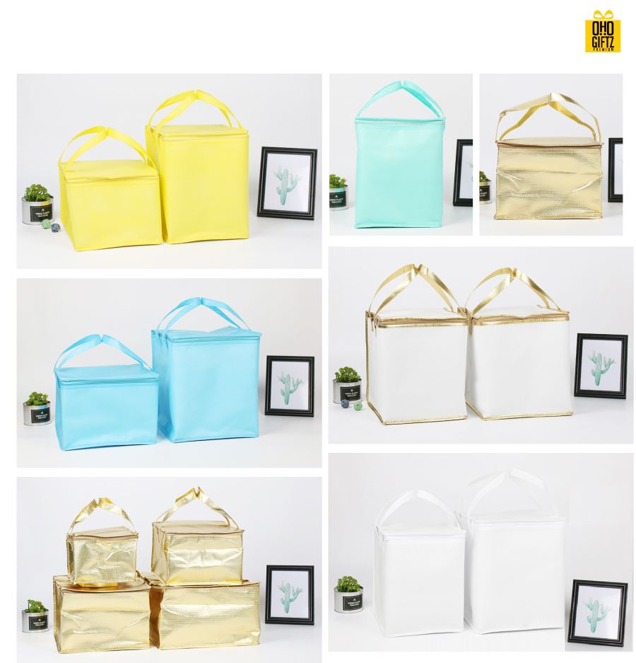 กระเป๋าเก็บความเย็น สกรีนโลโก้  ทำเป็นของพรีเมี่ยม