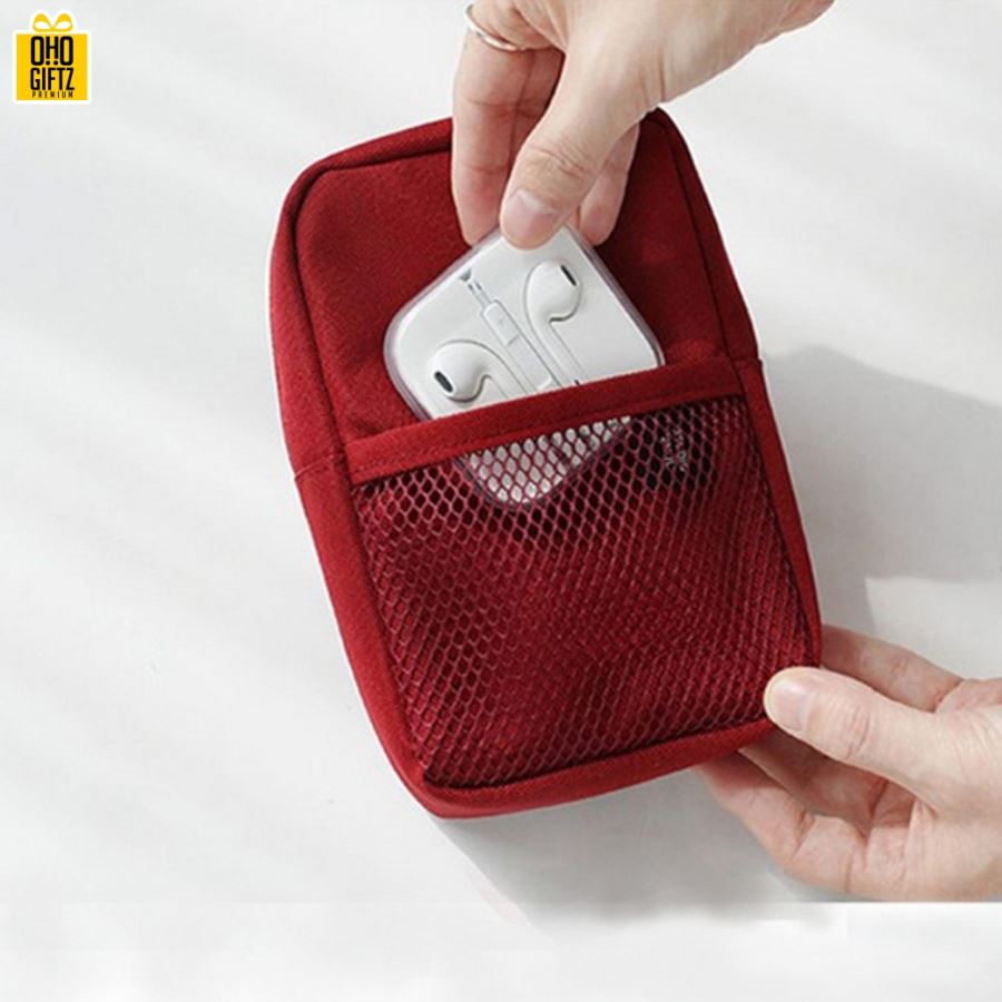 กระเป๋าใส่อุปกรณ์มือถือ สกรีนโลโก้ ทำเป็นของพรีเมี่ยมได้