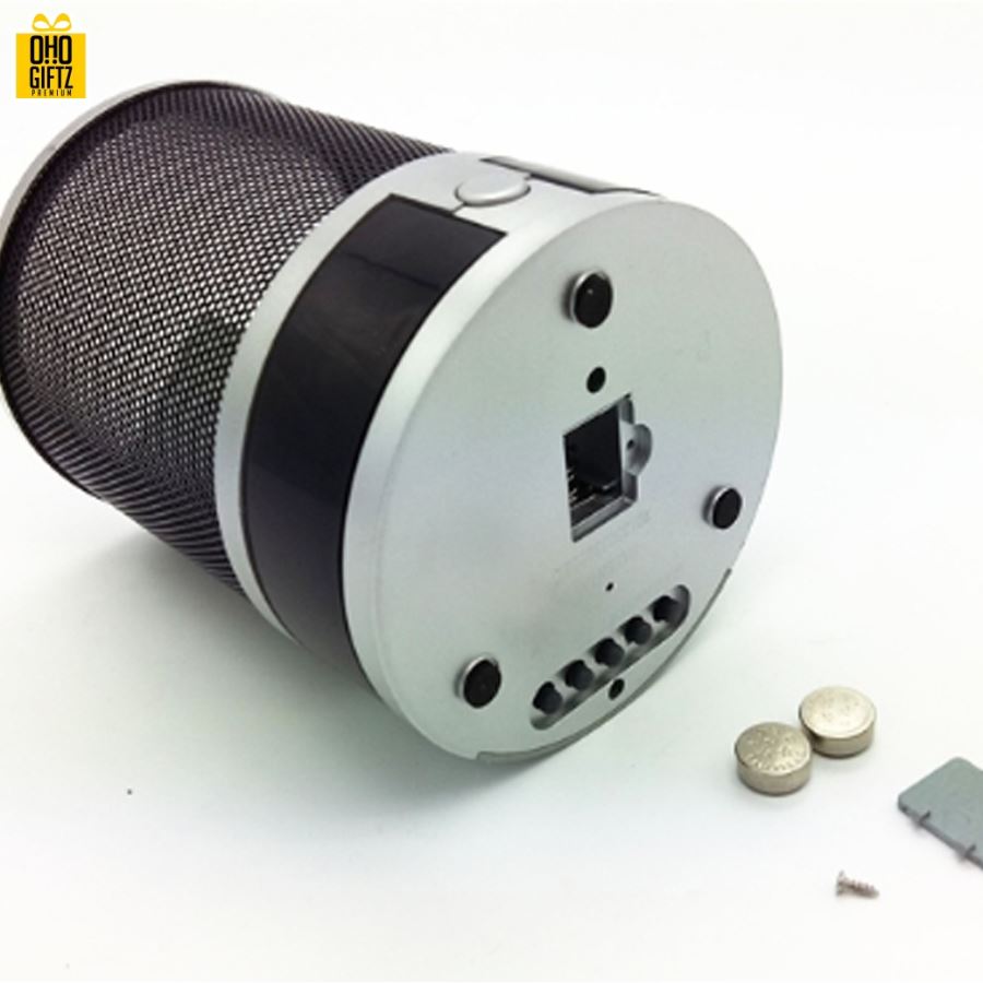 นาฬิกาพร้อมที่ใส่ปากกาทรงกระบอก สกรีนโลโก้ ทำเป็นของพรีเมี่ยมได้