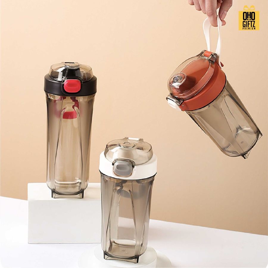 ขวดเชคมีฝาปิดล็อค สกรีนโลโก้ ทำเป็นของพรีเมี่ยมได้