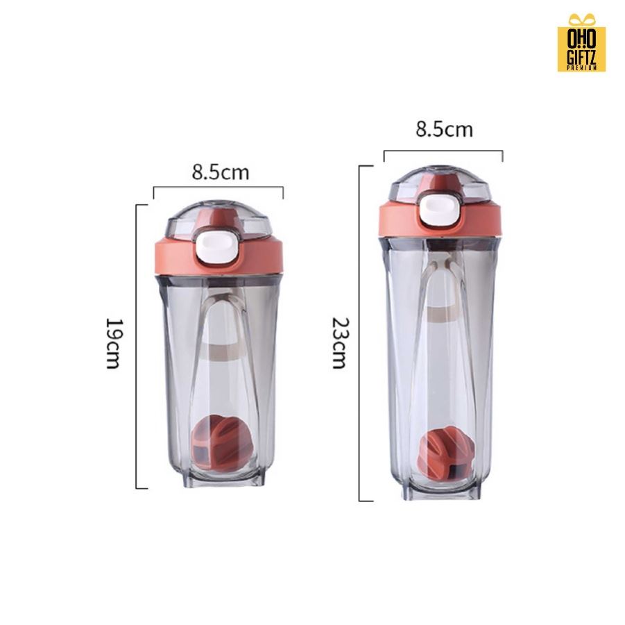 ขวดเชคมีฝาปิดล็อค สกรีนโลโก้ ทำเป็นของพรีเมี่ยมได้