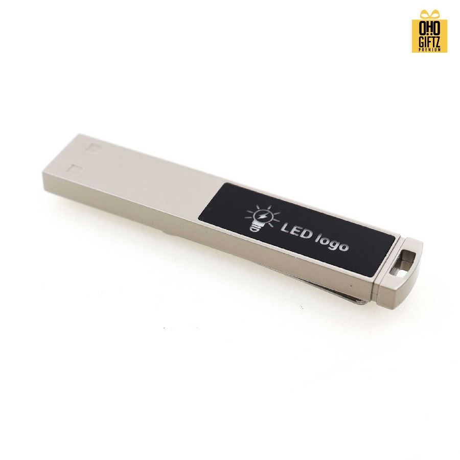 ที่คั่นหนังสือ USB ใส่ LED Logo สกรีนโลโก้  ทำเป็นของพรีเมี่ยม