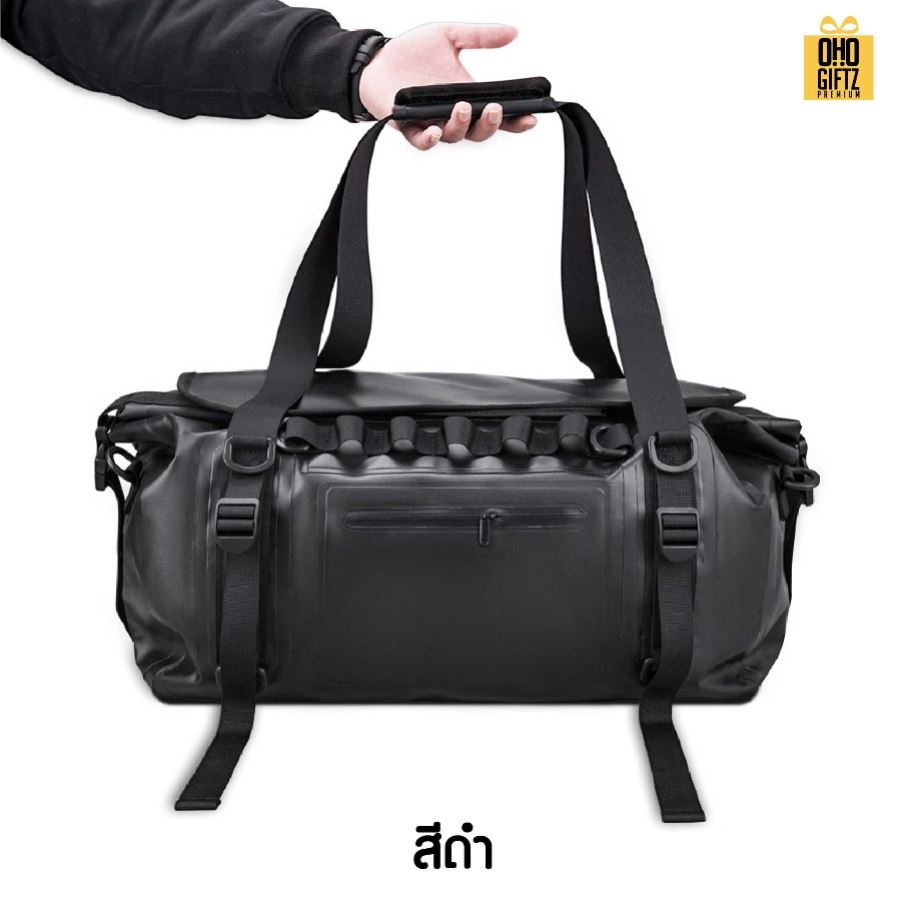 กระเป๋า PVC สะพายหลัง สกรีนโลโก้ ทำเป็นของพรีเมี่ยมได้