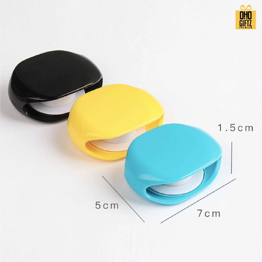 กล่องเก็บสายหูฟัง สกรีนชื่อ สกรีนโลโก้ ทำเป็นของพรีเมี่ยมได้ 