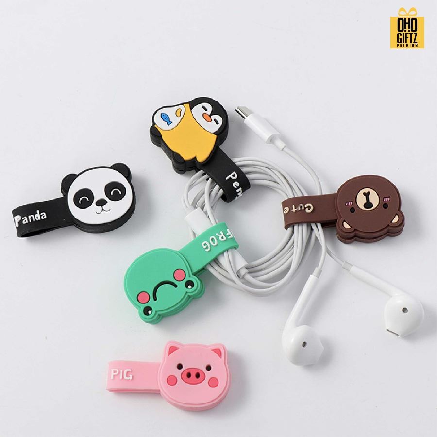 ที่เก็บสายหูฟังซิลิโคน พร้อมกระดาษรองพิมพ์ลายตามต้องการ สกรีนชื่อ สกรีนโลโก้ ทำเป็นของพรีเมี่ยมได้ 