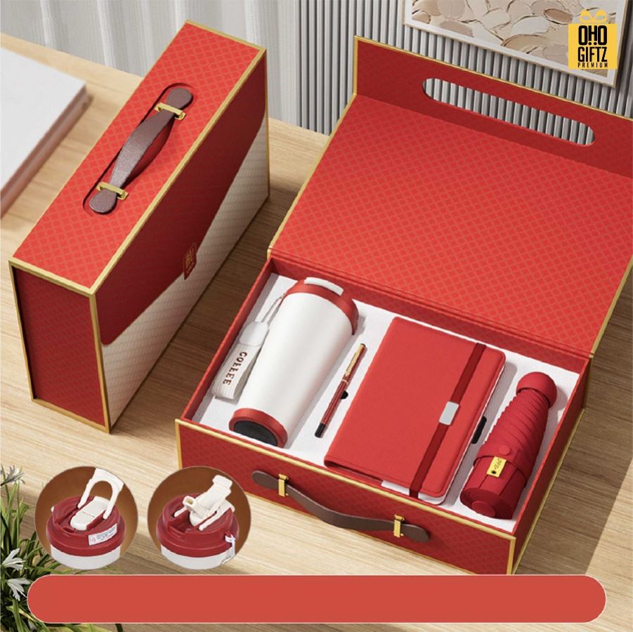 ชุดของขวัญนักธุรกิจ Set K สกรีนโลโก้ ทำเป็นของพรีเมี่ยม ของชำร่วย