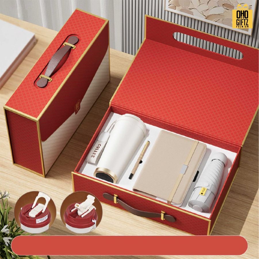 ชุดของขวัญนักธุรกิจ Set K สกรีนโลโก้ ทำเป็นของพรีเมี่ยม ของชำร่วย