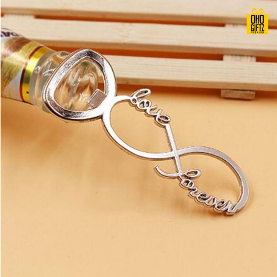 ที่เปิดฝาขวด  พิมพ์สติกเกอร์ชื่อฟรี ทำเป็นของพรีเมี่ยม ของชำร่วยงานเเต่งงานได้