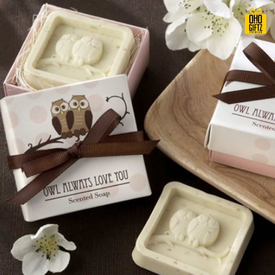 รวมเซตสบู่ พิมพ์สติกเกอร์ชื่อฟรี ทำเป็นของพรีเมี่ยม ของชำร่วยงานเเต่งงานได้