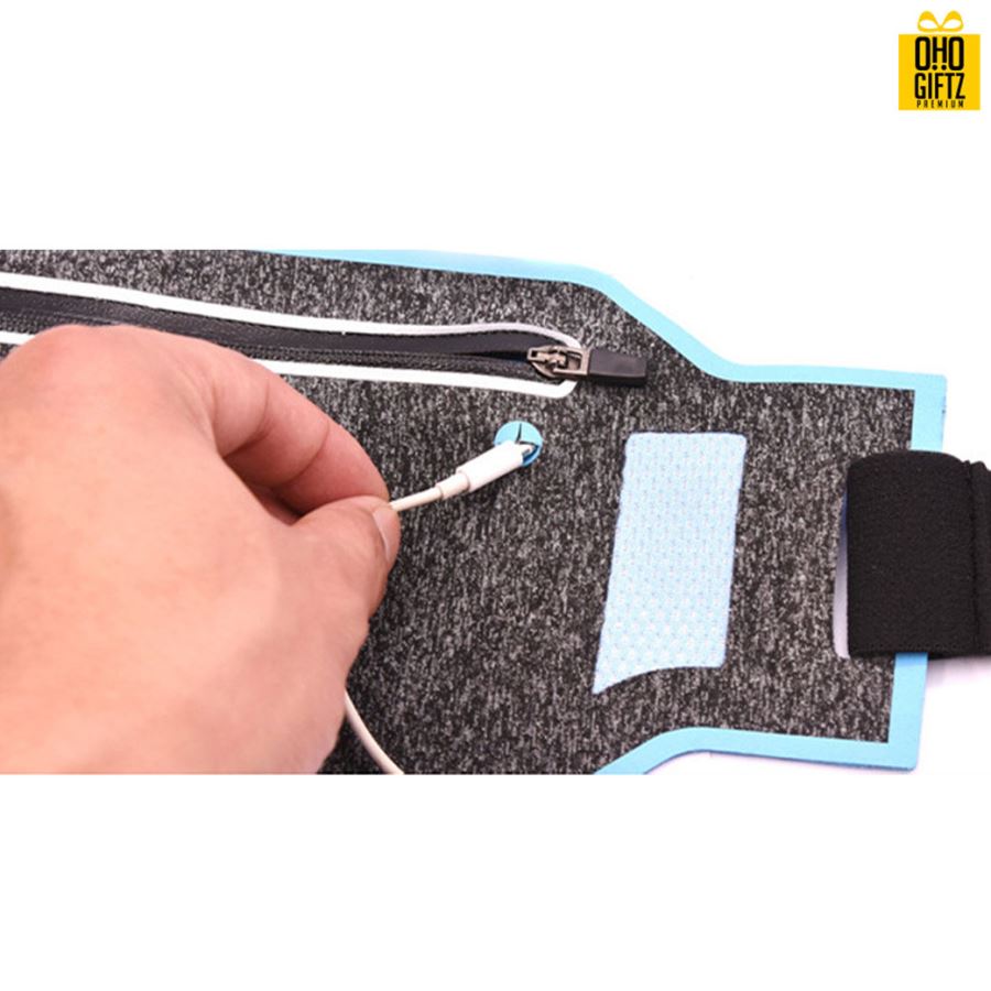 กระเป๋าออกกำลังแบบคาดเอว สกรีนชื่อ, โลโก้ได้