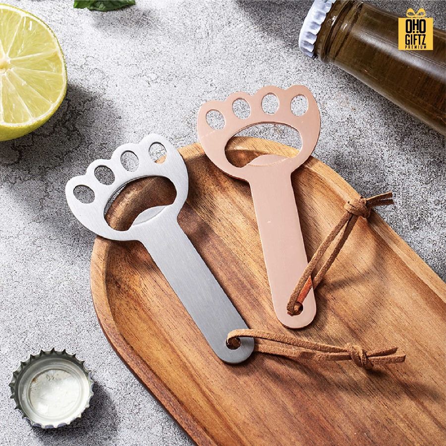 ที่เปิดขวดอุ้งเท้าสัตว์ สกรีนไม่จำกัดสี สกรีนโลโก้ ทำเป็นของพรีเมี่ยมได้