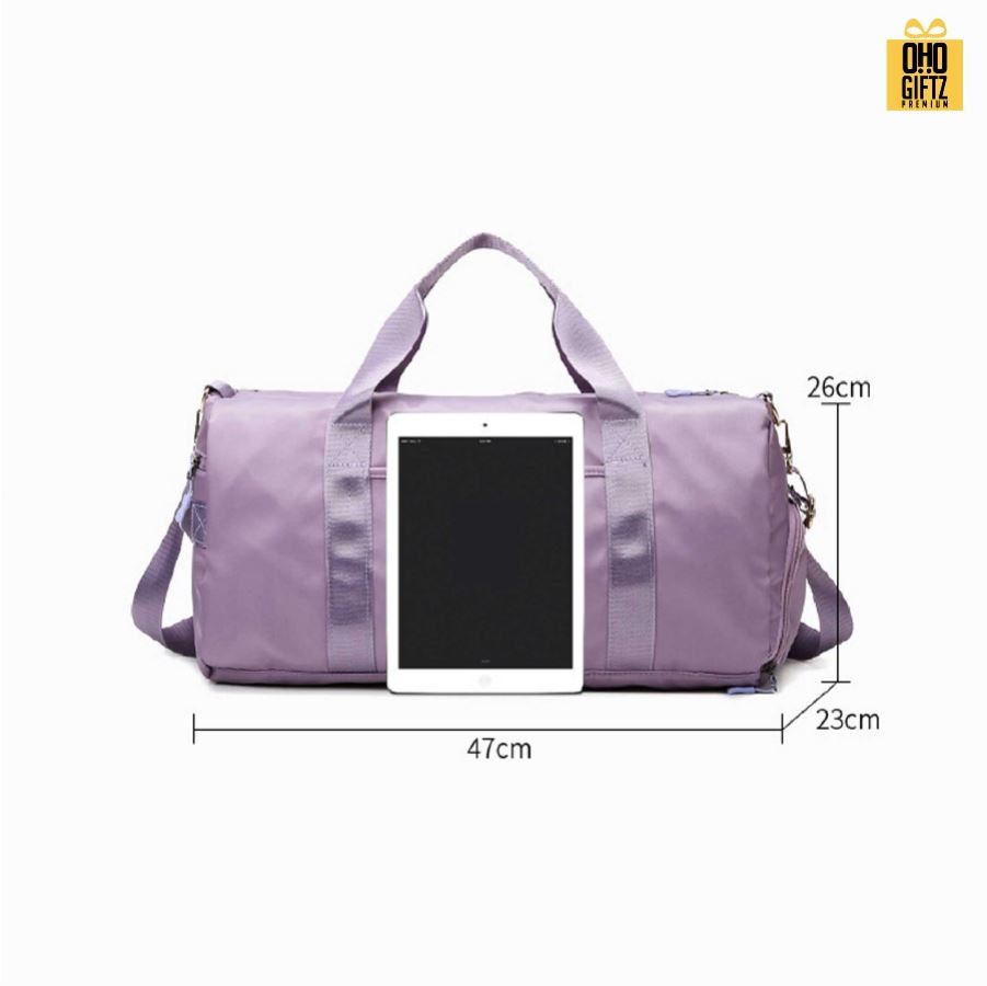 กระเป๋าฟิตเนส สกรีนชื่อ สกรีนโลโก้ได้