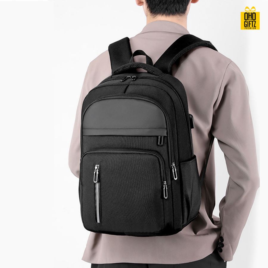 กระเป๋าเป้สะพายหลัง สกรีนโลโก้  ทำเป็นของพรีเมี่ยม