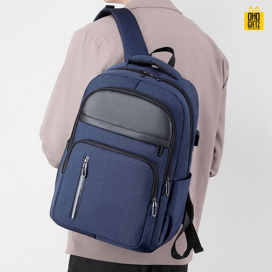 กระเป๋าเป้สะพายหลัง สกรีนโลโก้  ทำเป็นของพรีเมี่ยม