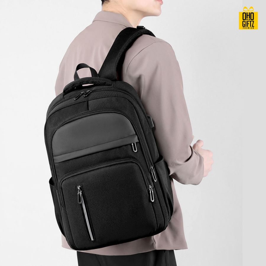 กระเป๋าเป้สะพายหลัง สกรีนโลโก้  ทำเป็นของพรีเมี่ยม
