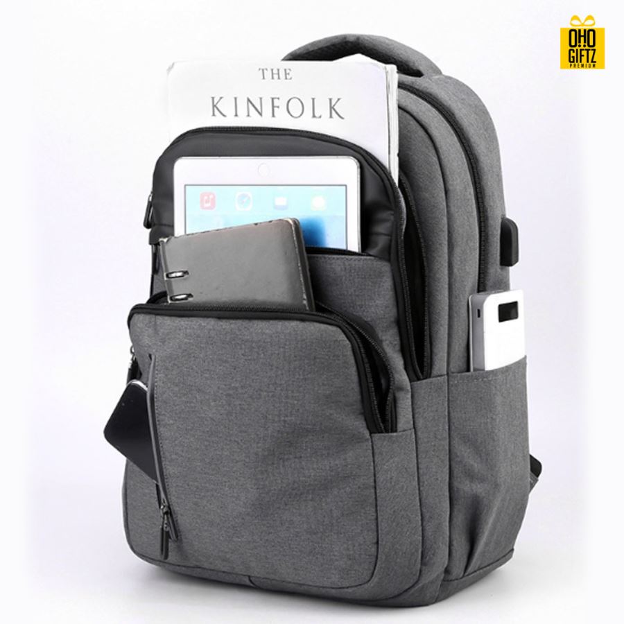 กระเป๋าเป้สะพายหลัง สกรีนโลโก้  ทำเป็นของพรีเมี่ยม