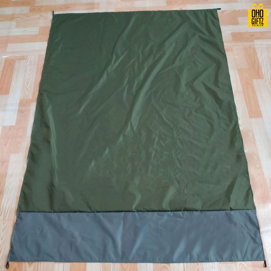 ผ้าปูชายหาดพับเก็บได้ สกรีนโลโก้ ทำเป็นของพรีเมี่ยม