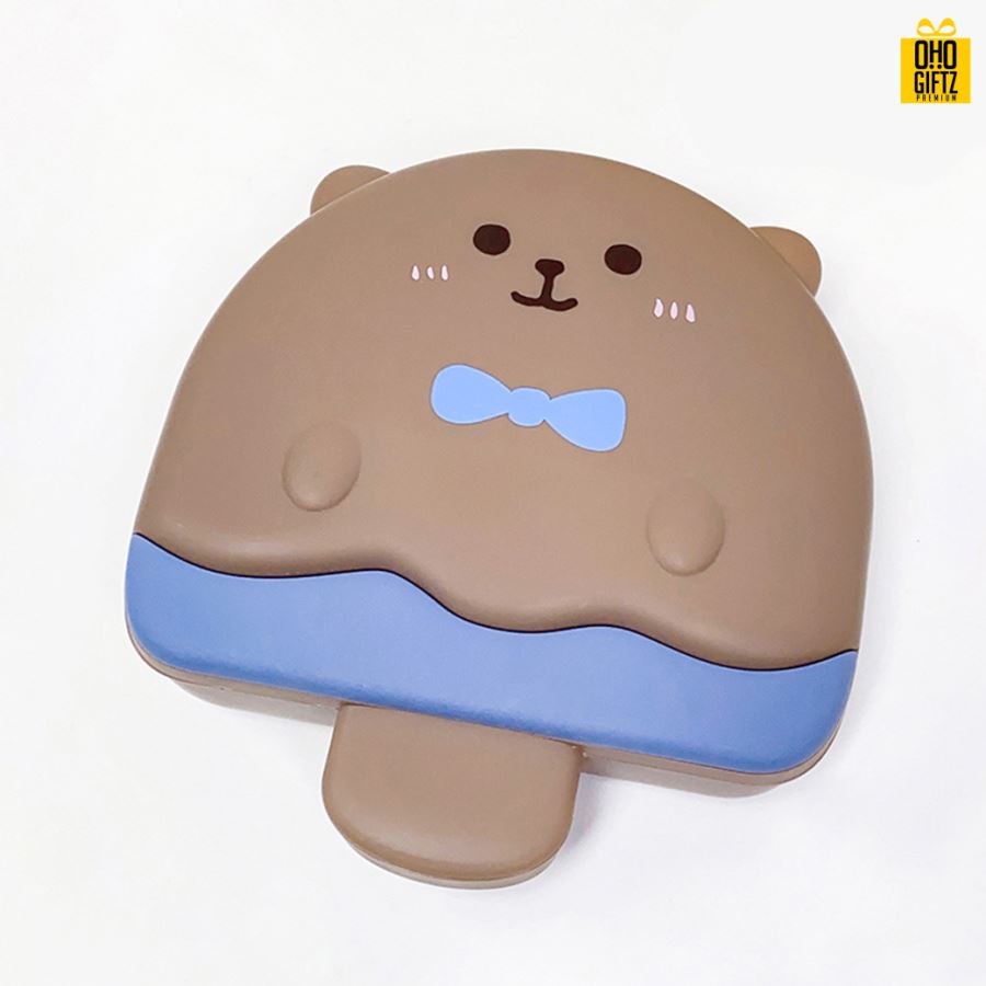 กล่องเก็บของทรงไอศกรีม กรีนโลโก้ ทำเป็นของพรีเมี่ยม 