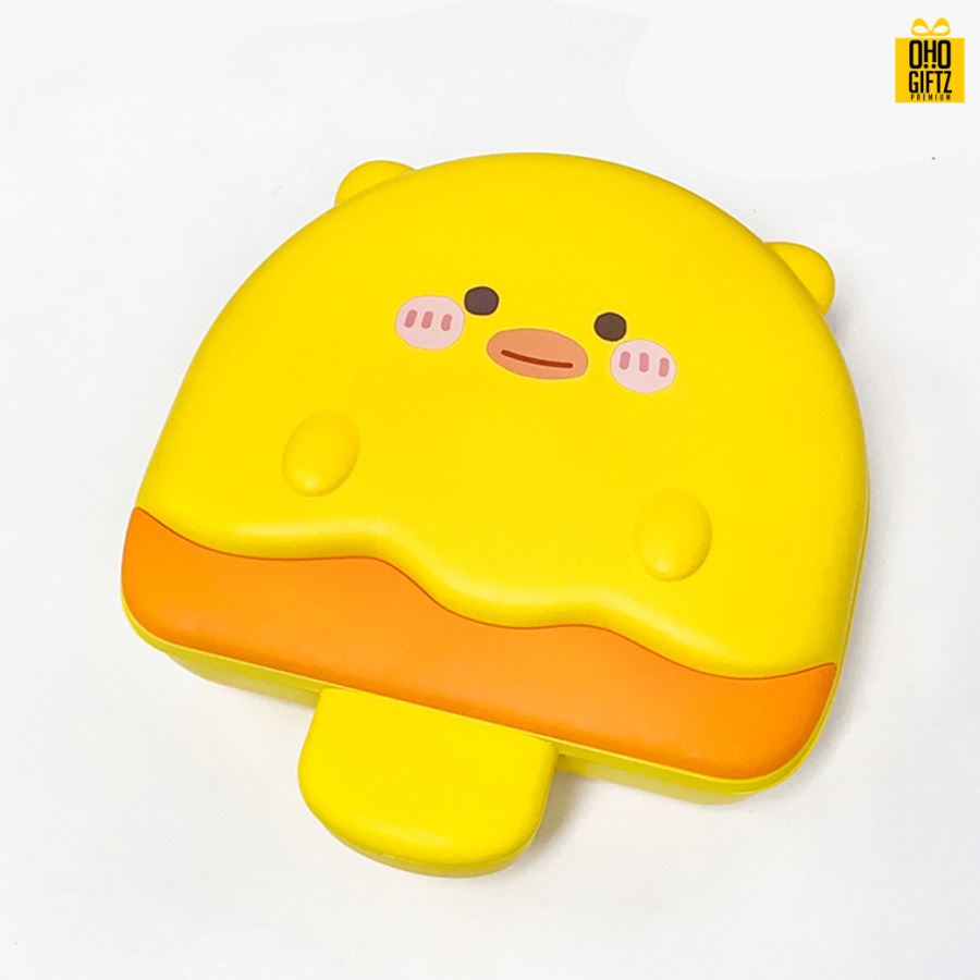 กล่องเก็บของทรงไอศกรีม กรีนโลโก้ ทำเป็นของพรีเมี่ยม 