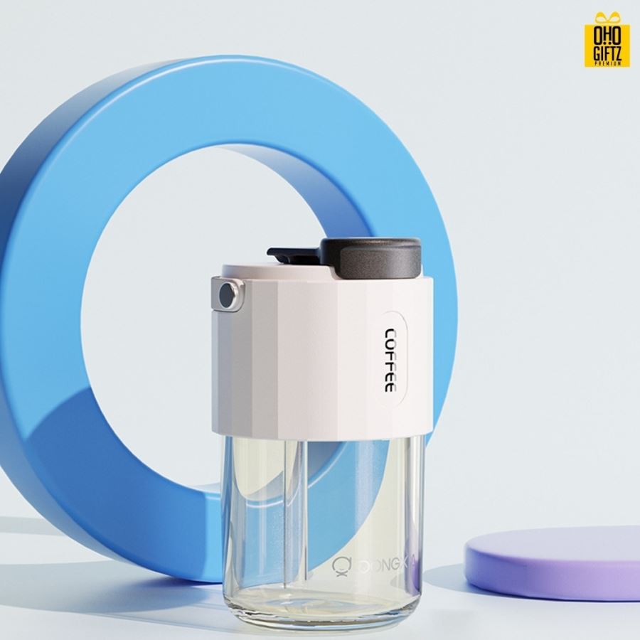 แก้วกาแฟแบบพกพา สกรีนชื่อ สกรีนโลโก้ฟรี  ทำเป็นของพรีเมี่ยมได้