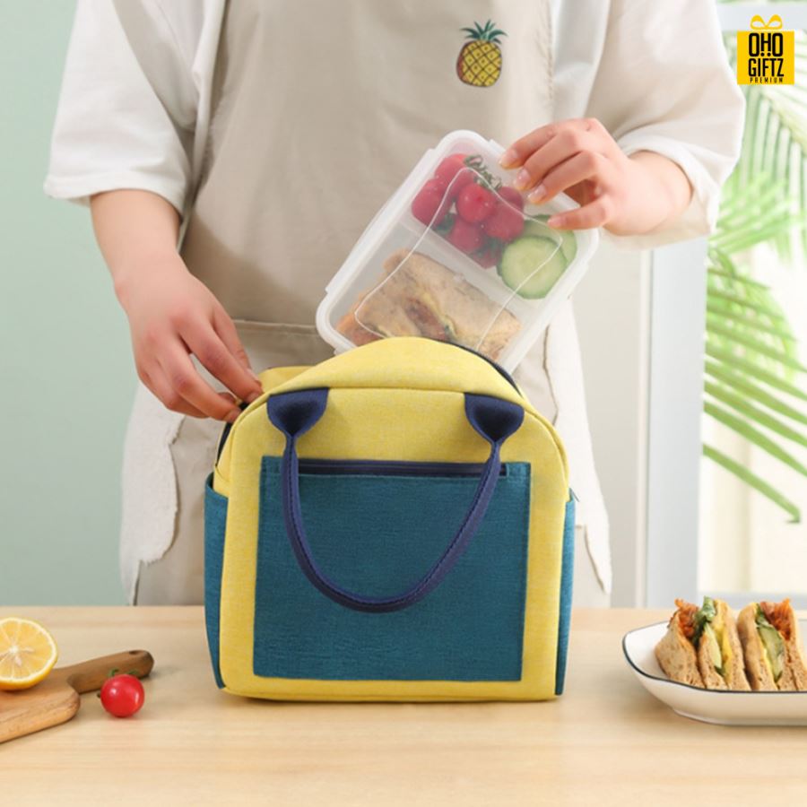 กระเป๋าเก็บอุณหภูมิ สกรีนโลโก้  ทำเป็นของพรีเมี่ยม