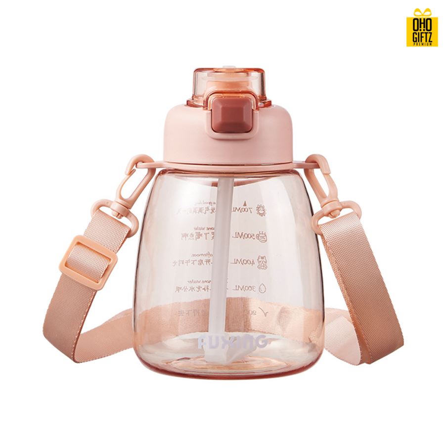 กระติกน้ำพลาสติก สกรีนชื่อ สกรีนโลโก้ ทำเป็นของพรีเมี่ยมได้ 