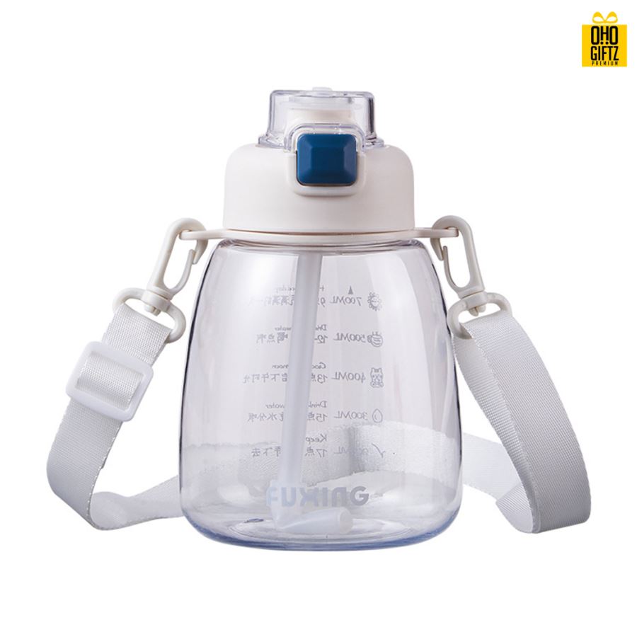 กระติกน้ำพลาสติก สกรีนชื่อ สกรีนโลโก้ ทำเป็นของพรีเมี่ยมได้ 