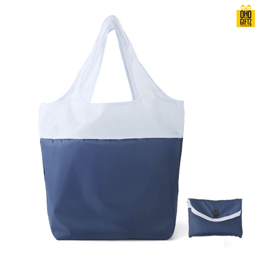 ถุงผ้าพับได้ สกรีนโลโก้ ทำเป็นของพรีเมี่ยม ของที่ระลึก