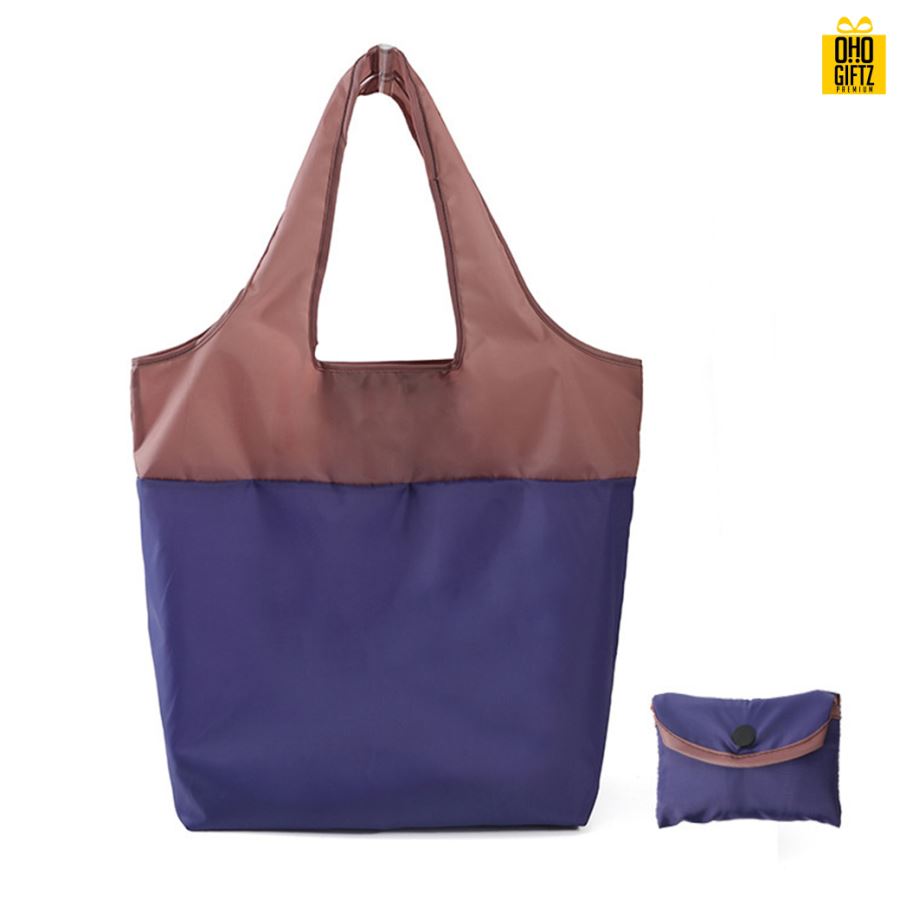 ถุงผ้าพับได้ สกรีนโลโก้ ทำเป็นของพรีเมี่ยม ของที่ระลึก