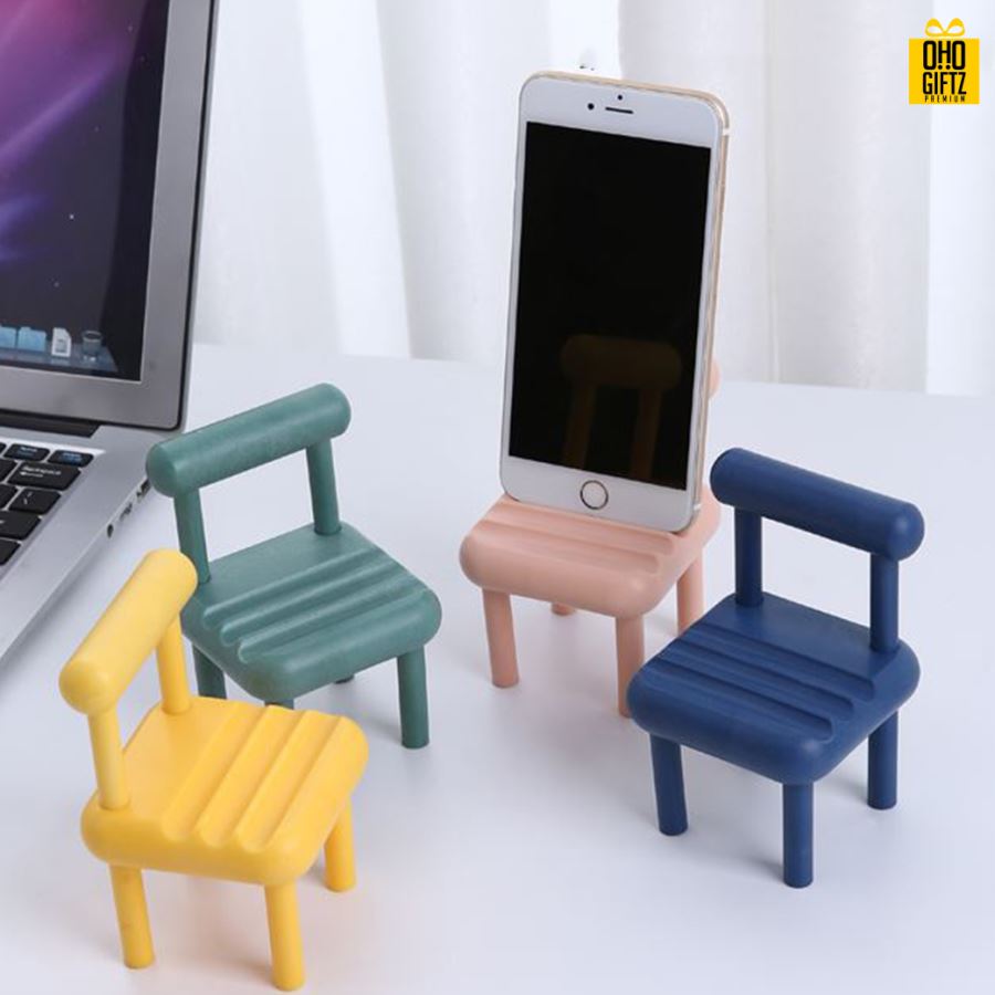 เกาอี้จิ๋ววางโทรศัพท์ สกรีนโลโก้  ทำเป็นของพรีเมี่ยมได้