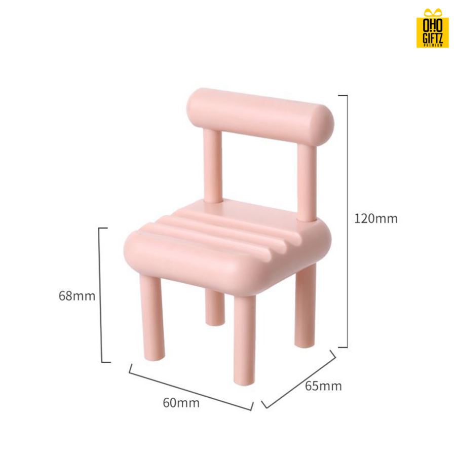 เกาอี้จิ๋ววางโทรศัพท์ สกรีนโลโก้  ทำเป็นของพรีเมี่ยมได้