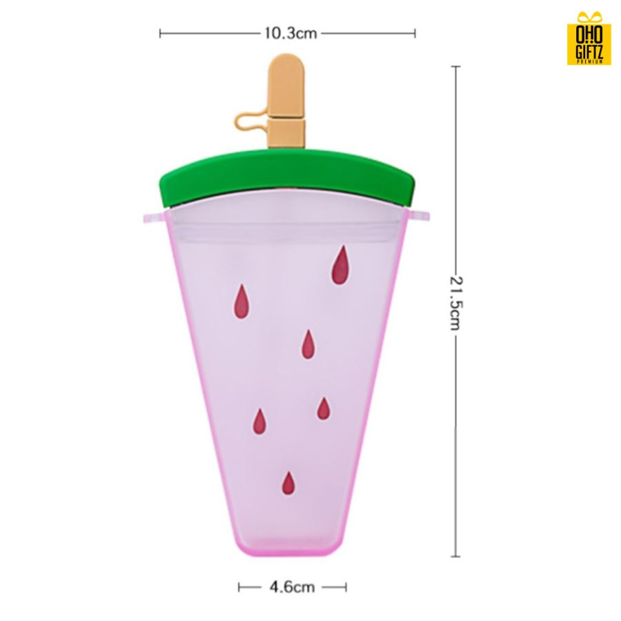 กระติกน้ำแตงโม สกรีนชื่อ สกรีนโลโก้ ทำเป็นของพรีเมี่ยมได้ 