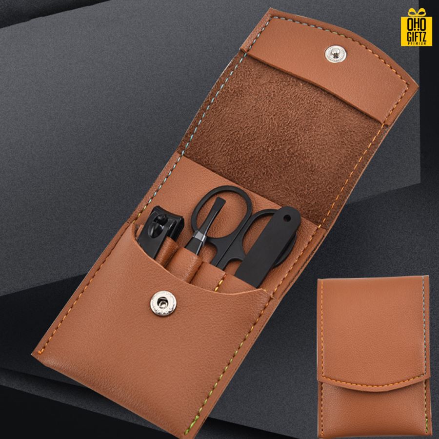 เซ็ตกรรไกรตัดเล็บ 4 ชิ้น สกรีนชื่อร้าน ทำเป็นของพรีเมี่ยมได้