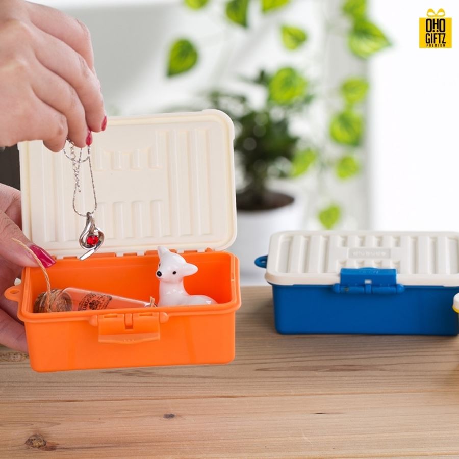 กล่องเก็บของอเนกประสงค์ กรีนโลโก้ ทำเป็นของพรีเมี่ยม 