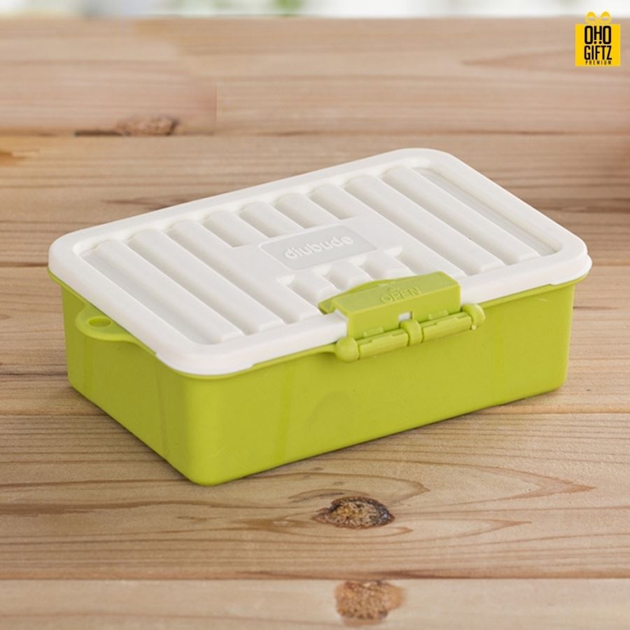 กล่องเก็บของอเนกประสงค์ กรีนโลโก้ ทำเป็นของพรีเมี่ยม 