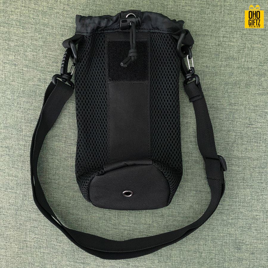 กระเป๋าใส่กระบอกน้ำ สกรีนโลโก้ ทำของพรีเมี่ยมได้